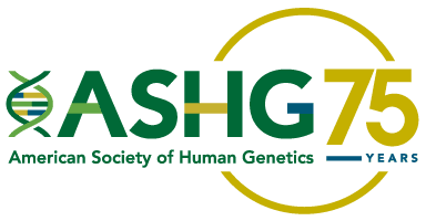 ASHG 75 Anniversary Logo